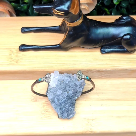 Lotus Blossom Sterling Silver Cuff - Picture 4 of 9